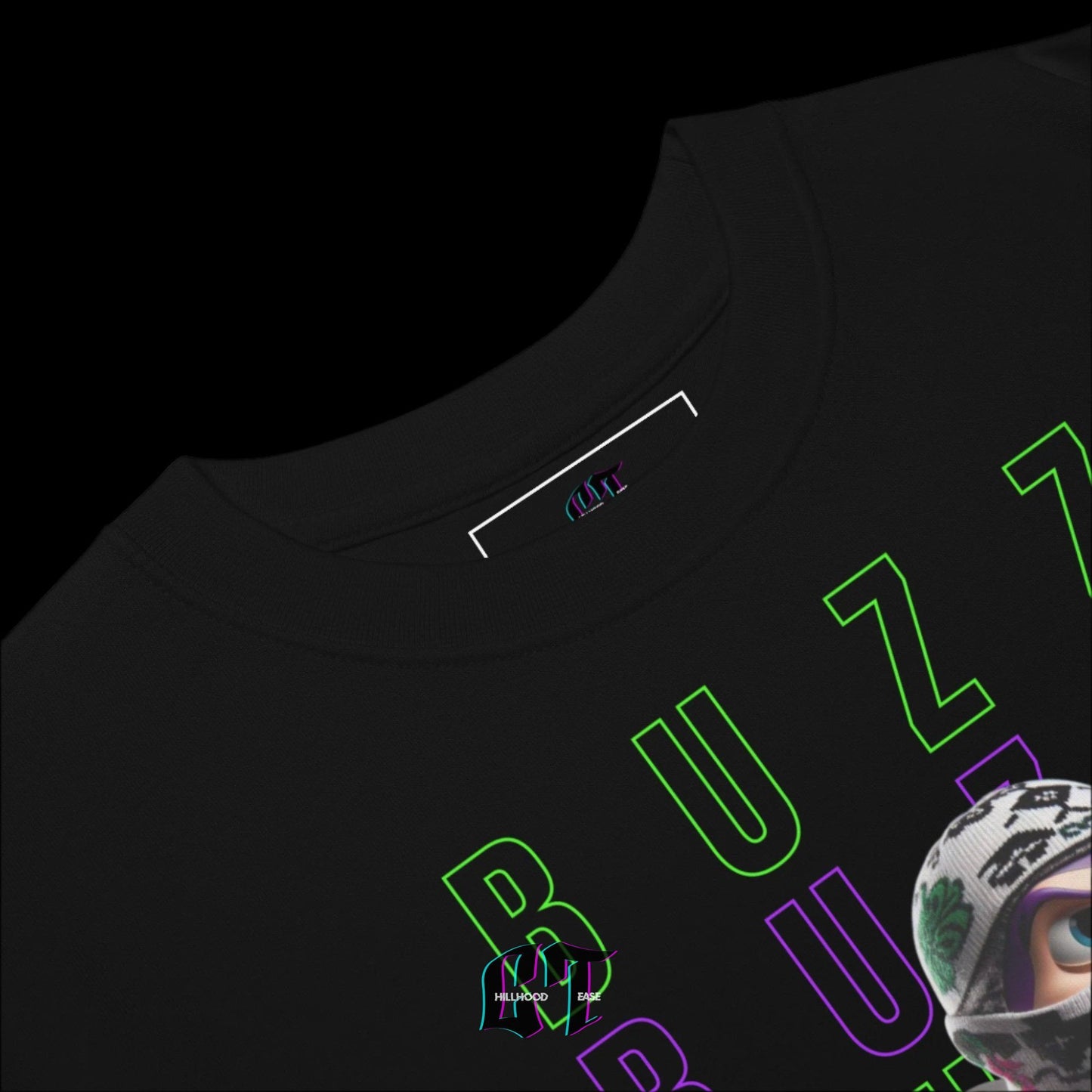 "Big Buzz premium tee with Buzz Lightyear"
"Toy Story inspired streetwear t-shirt"
"Buzz Lightyear shirt with balaclava and chains"
"Big Buzz men’s heavyweight tee"
"Buzz Lightyear urban style t-shirt"
"Streetwear Buzz Lightyear tee"
"Premium cotton Buzz Lightyear shirt"
"Big Buzz Toy Story t-shirt"
"Buzz Lightyear retro streetwear shirt"
"Big Buzz tee with Toy Story character Buzz"