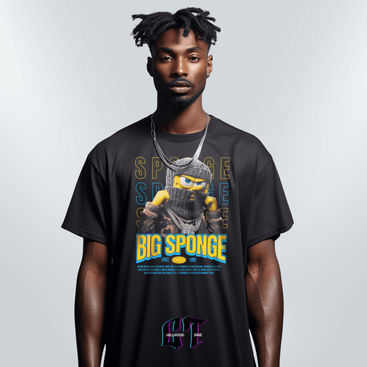 "Big Sponge" Spongebob Squarepants Graphic T-shirt