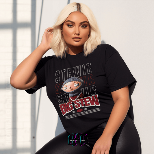 "Urban Stewie Griffin graphic t-shirt, blinged-out design"
"Premium heavyweight Stewie Griffin tee for men"
"Durable Stewie Griffin graphic shirt with empowering quote"
"Streetwear Stewie Griffin t-shirt, iconic 2000s vibe"