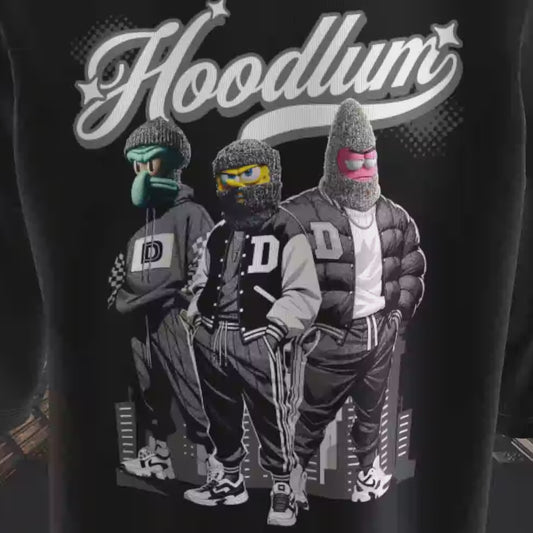 "Bikini Bottom Hoodlums" Spongebob Squarepants Graphic T-shirt